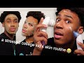 Skin Care Routine Of a Stressed College Student