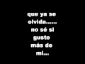 Letra de QUE SERA DE TI -THALIA