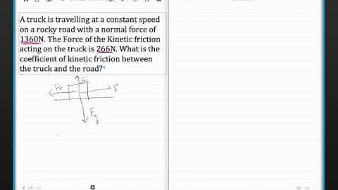 Kinetic Friction-Finding Coefficient of Friction