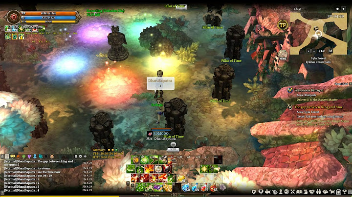 The gap between king and time quest tree of savior Tutorial