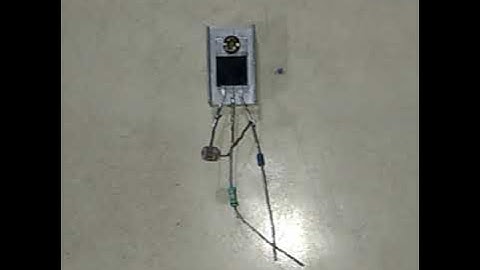 How to make  "Automatic"Street 💡 Light  without  Relay I use in BT 136 Triac