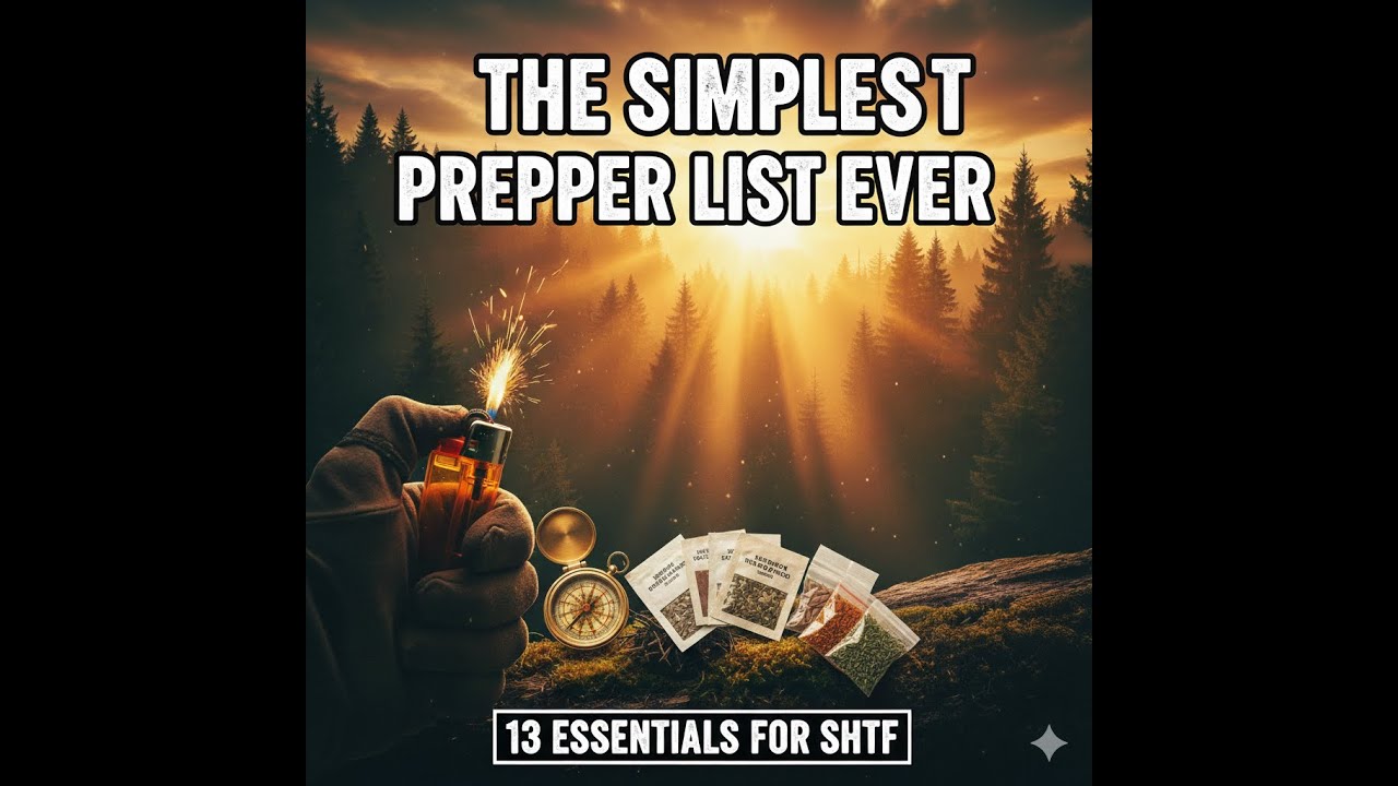 Список самых необходимых предметов для выживания