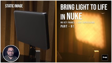 BRING LIGHT TO LIFE IN NUKE | NO KEYFRAMES, JUST EXPRESSIONS | PART - 01 | VFX VIBE