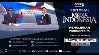 Bedah Editorial MI - Memulihkan Muruah KPK