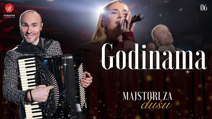 SEJLA ZONIC I ORKESTAR ALEKSANDRA SOFRONIJEVICA - GODINAMA (Live) [OFFICIAL VIDEO]