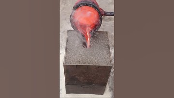 Casting Copper Hammer out of Scrap