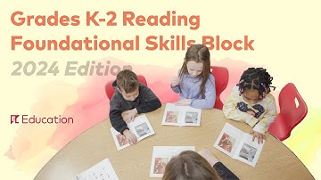 K-2 Reading Foundational Skills Block 2024 Edition