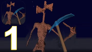 Pixel Miner Siren Monster Gameplay Walkthrough Part 1 (IOS/Android)