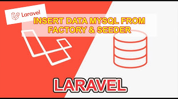 Insert data MySQL from Factory & Seeder Laravel | ASMR - Music Piano