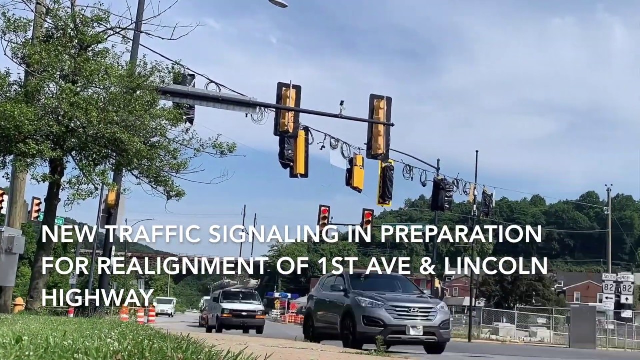 PennDOT begins Lincoln Highway & 1st Avenue Realignment in Coatesville PA