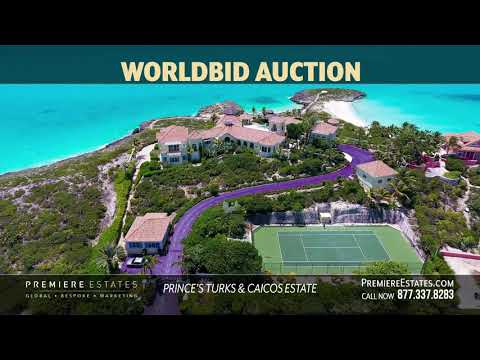 Prince's Turks & Caicos Estate Available for Auction by Premiere Estates Auction Company