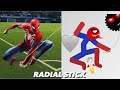 8 min killer football vs stickman   stickman dismounting funny and epic moments  best falls 