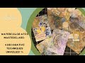 Unlock Your Creativity: Watercolor ATCs Unleashed! 4 Stunning Decorating Techniques | Junk Journal