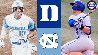 Duke vs #15 North Carolina Highlights | 2023 College Baseball Highlights