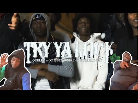 DIDNT DISAPPOINT💯🔥 | QUELLY WOO x SET DA TREND x Fr33BANDIT-TRY YA LUCK (MUSIC VIDEO) | REACTION