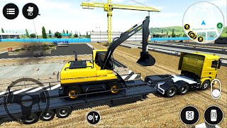 Construction Machines Transporter Heavy Truck - Drive Simulator 2020 #2 - Android iOS Gameplay screenshot 1
