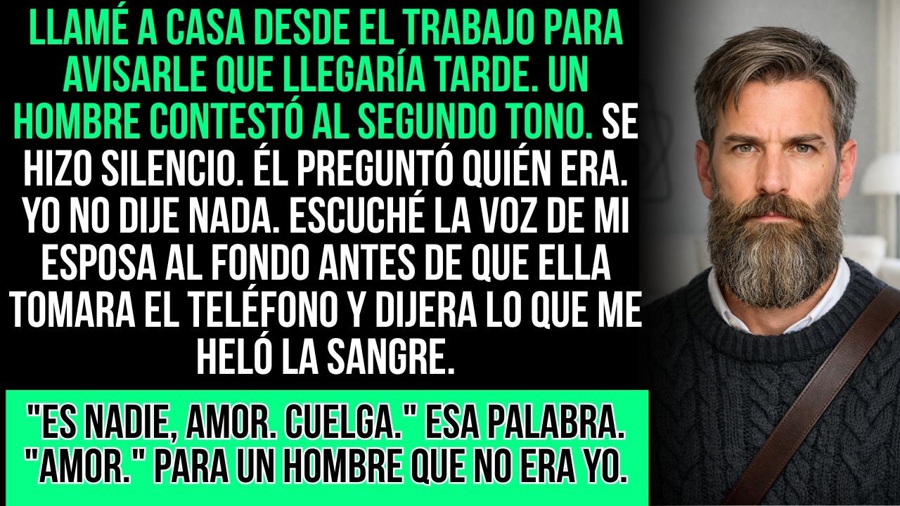 Llamé A Casa Y Un Hombre Contestó: 
