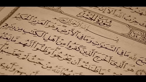 سورة الحشر - صالح الصاهود
