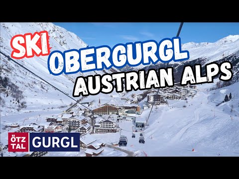 An Intermediate skier's day in the Alps  - Obergurl & Hochgurgl, Ötztal, Tyrol, Austria