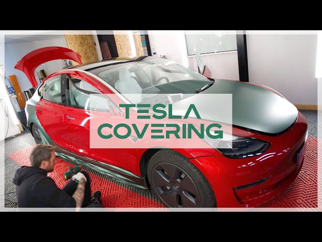 Pour 7 500 €, Tesla peut habiller votre Model 3 d'un covering - PDLV