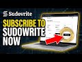 How to subscribe to Sudowrite for fiction drafting automation tools - Detailed Guide