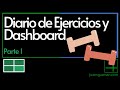 Diario de Ejercicio y Dashboard en Google Sheets