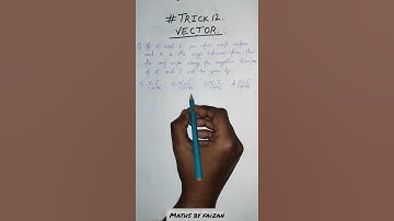 Vector #Tricks12🔥🔥 for #NIMCET #JEE #NDA