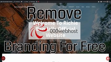 Remove 000WebHost Branding on Any Website for Free