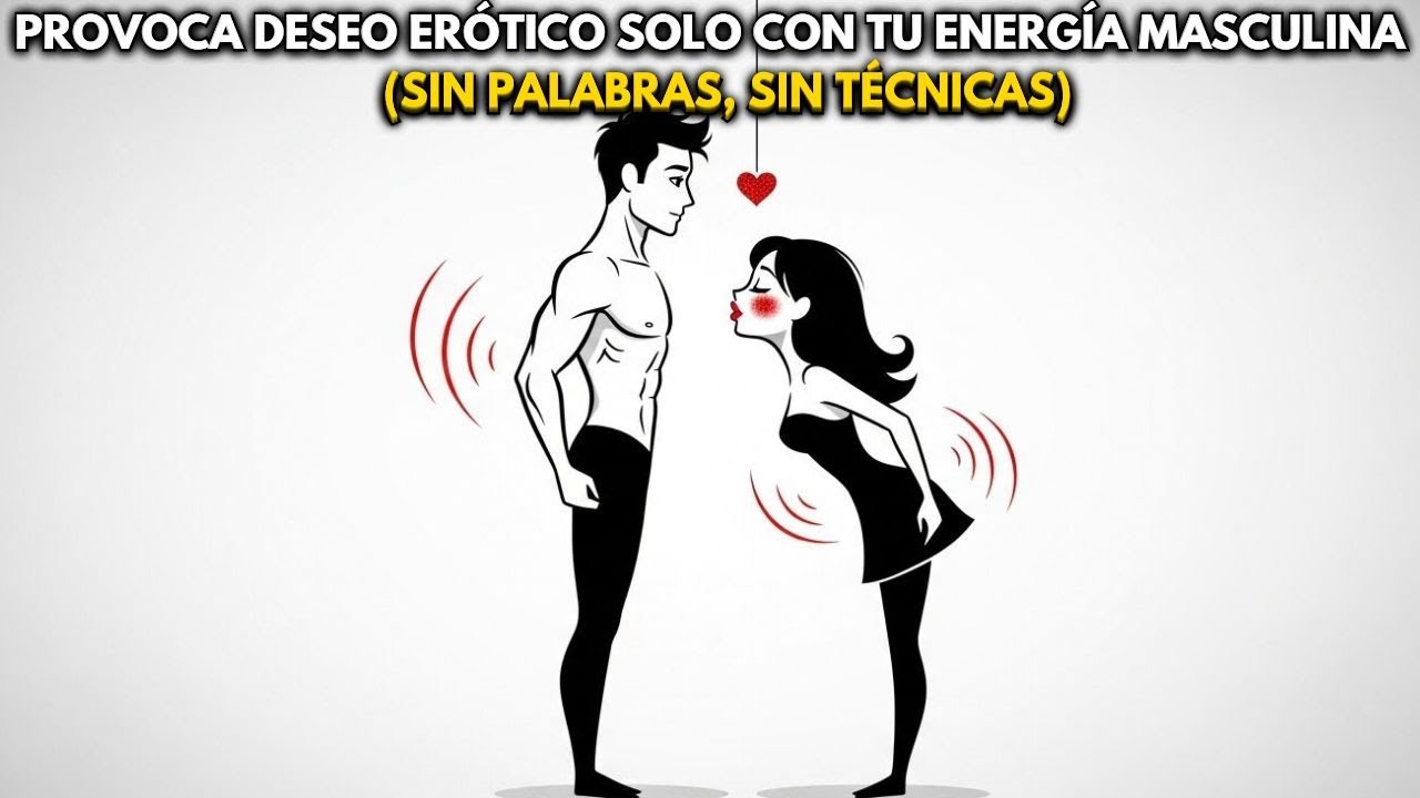 CÓMO PROVOCAR DESEO ERÓTICO SOLO CON TU ENERGÍA MASCULINA