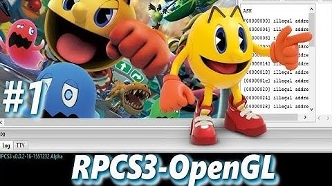 [Outdated!]-[PS3 Emulator] RPCS3-Interpreter-OpenGL Pac-Man and the Ghostly Adventures #1
