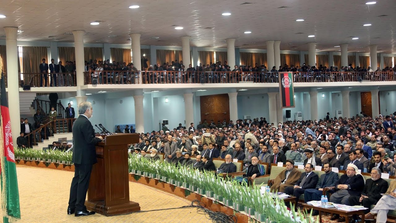 سخنرانی دکتور عبدالله عبدالله رئیس اجرائیه ج. ا. ا در سومين سالروز در گذشت مارشال محمد قسيم فهيم