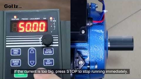 GoHz Single Phase Output VFD Wiring