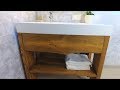 DIY Modern Bathroom Vanity