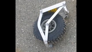 dinghy wheels removal