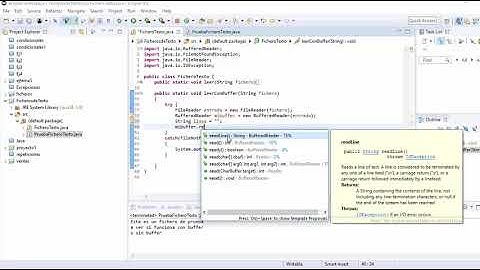 leer un fichero de texto en java utilizando un buffer