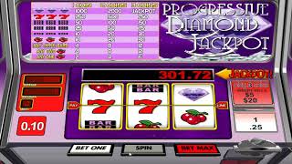 BetSoft - Diamond Progressive - Gameplay Demo screenshot 2