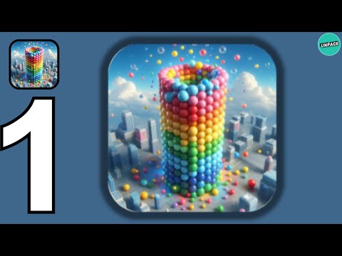 Bubble Tower 3D!- Gameplay Walkthrough Part 1(iOS, Android)#puzzlegame