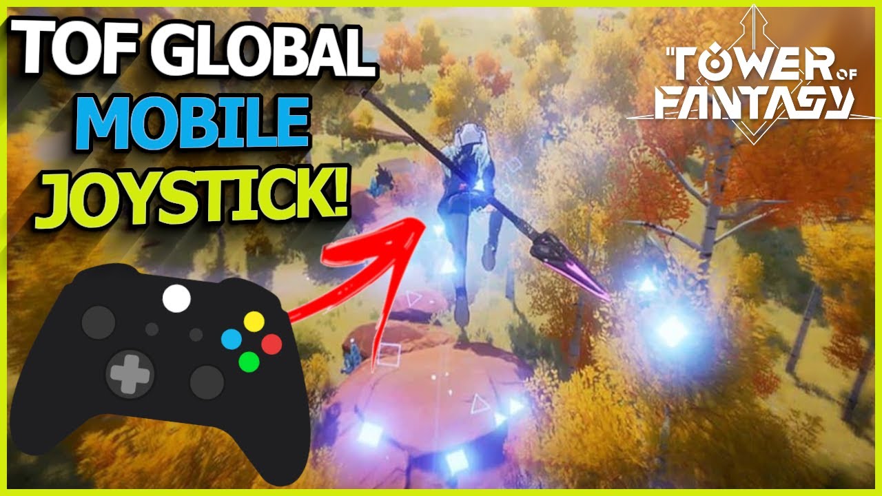 JOYSTICK NATIVO! Jogando Tower of Fantasy no Controle Vale a Pena