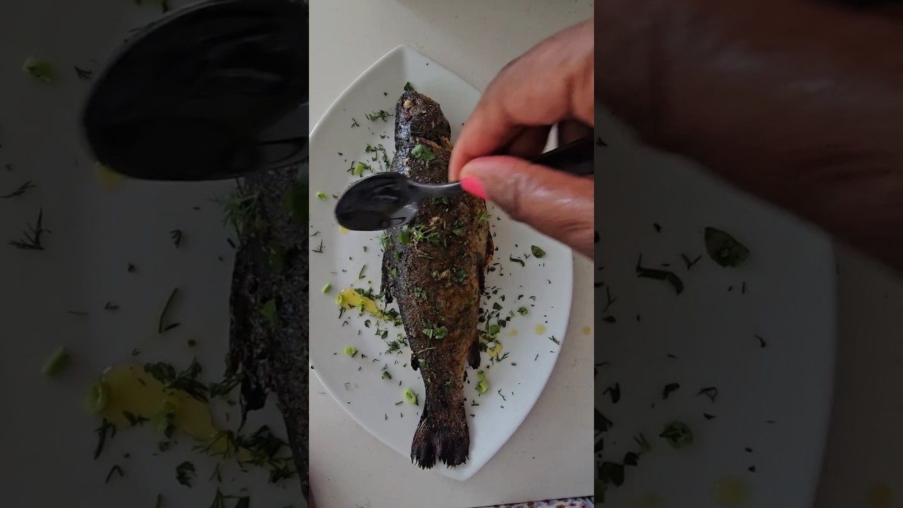 Whole Baked Trout with Herbs & Crispy Skin | Easy Flavorful Recipe