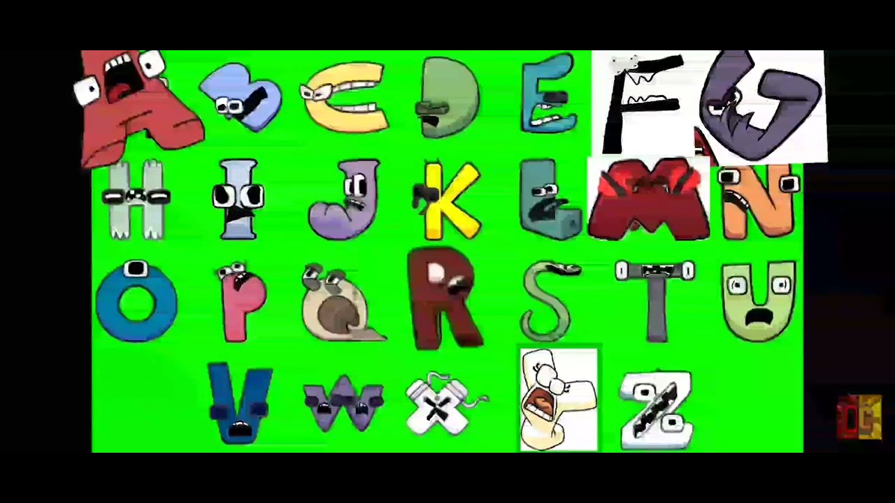 Alphabet Lore But they scream (A-Z) 