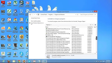 how to uninstall program from control panel