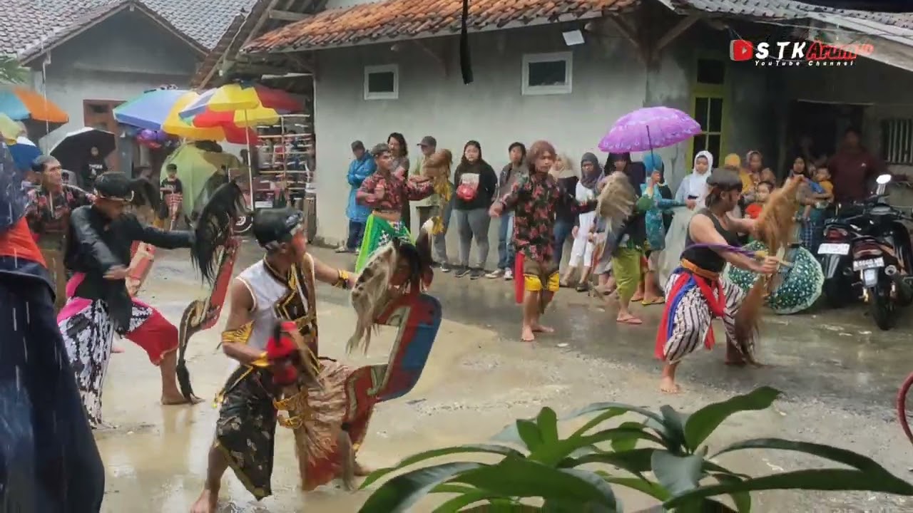 EBEG PEKANDANGAN ‼️janturan di guyur hujan lebat bikin lama kesurupanya