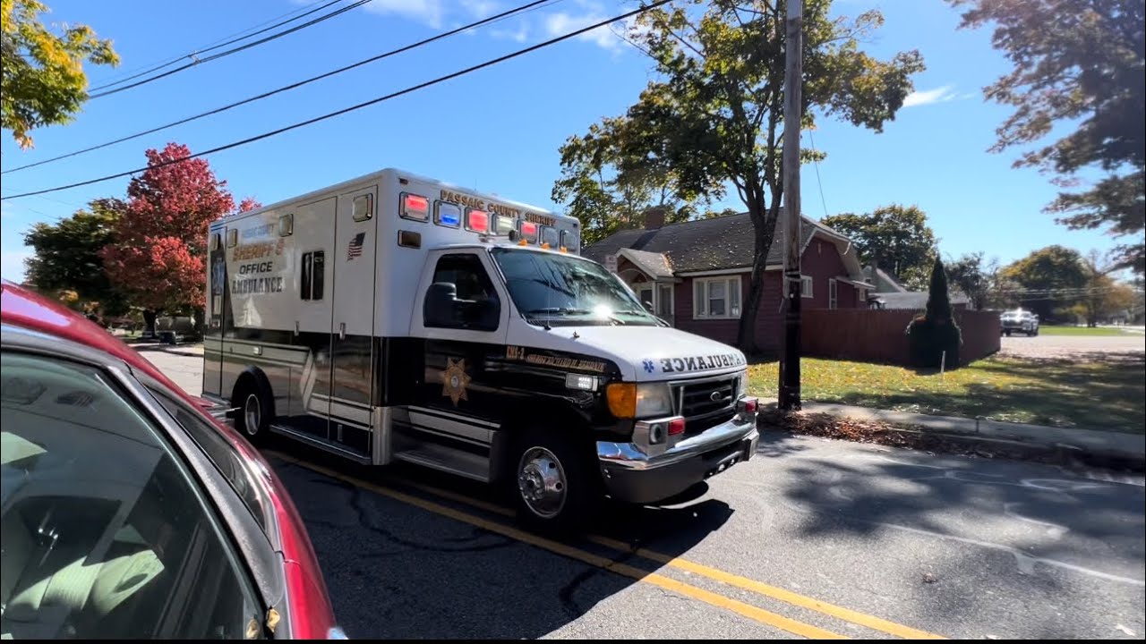 Passaic County Sheriff’s Office EMS-2 re upload due to sound issues