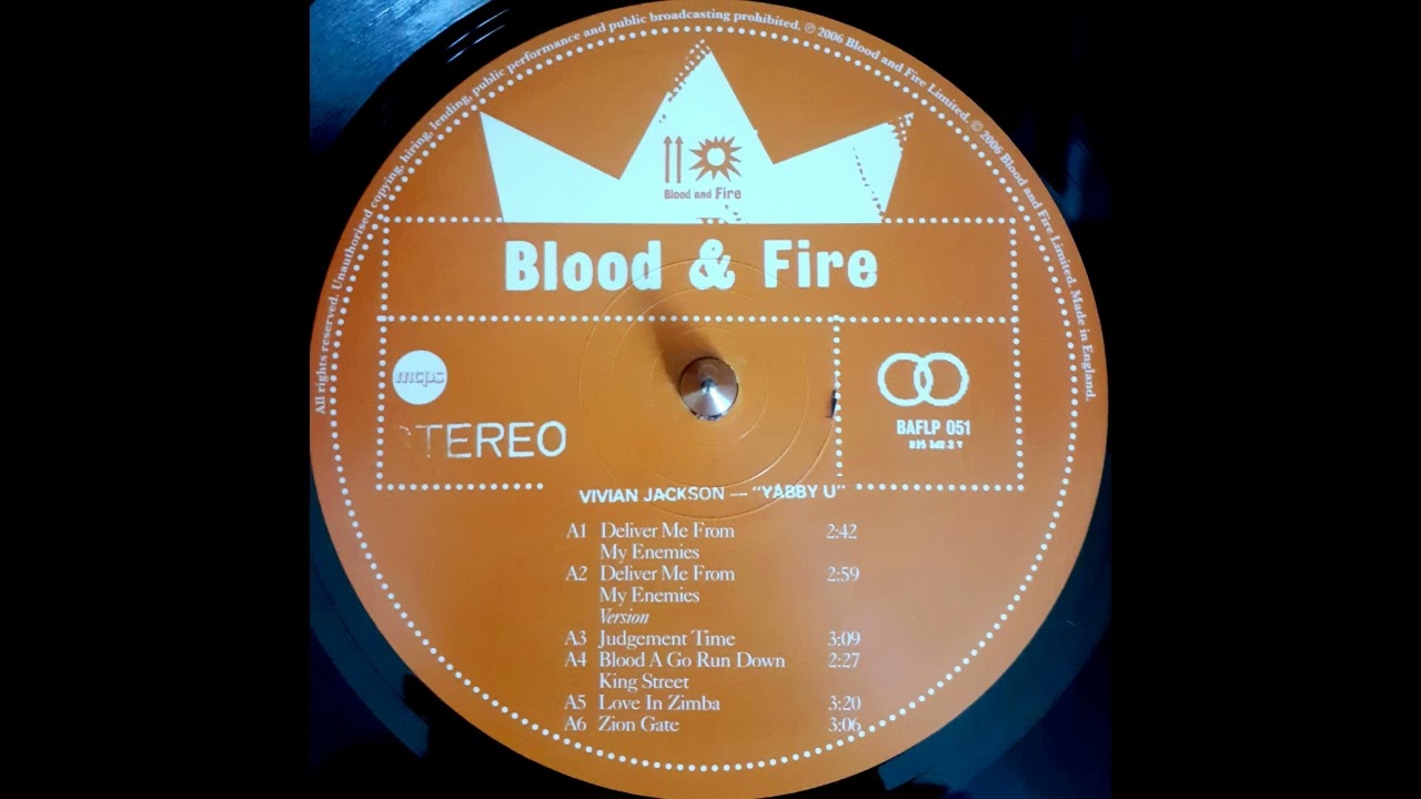 YABBY YOU - Deliver Me From My Enemies / Version (JAH POP'S Little