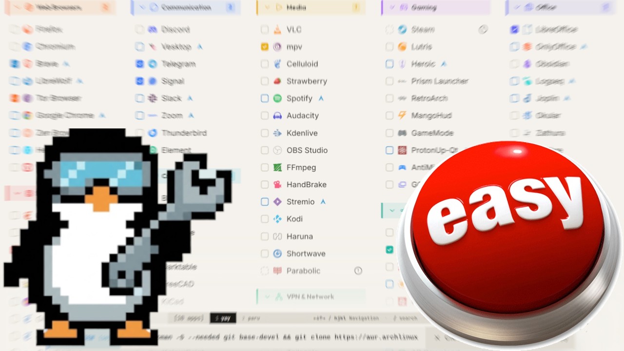 TuxMate значительно упрощает настройку рабочего стола Linux.