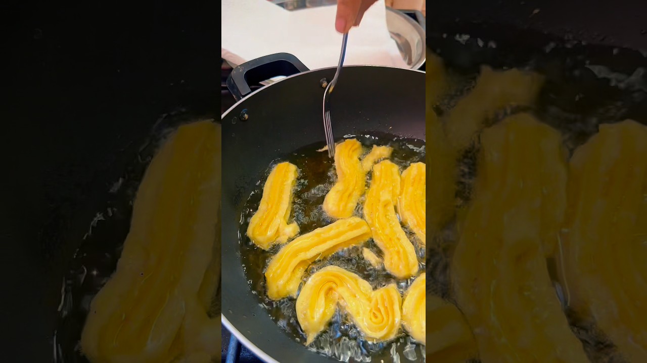 Parte 3 Churros Españoles a mi Estilo #Riquisimos #cocinandoconely