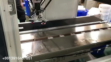 Delta robot spider arm sorting machine for daily chemical industry desiccant sachet