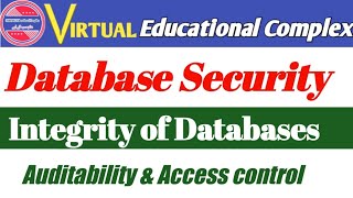 Database Security | Data integration | Analysis of Databases