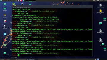 How to call function from another file in go language