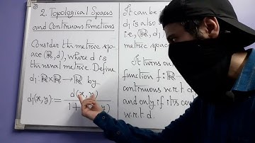 Topological Spaces and Continuous Functions (Part 1, Munkres)